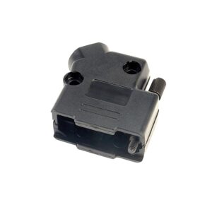 CARCASA SUB-D 9P PLÁSTICO ÁNGULO 45º NEGRO