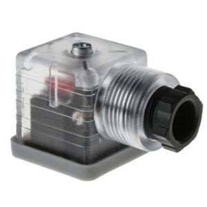 CONECTOR ELECTROVALVULA TIPO A FN 24V VDR+ LED DIN 43650