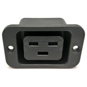 BASE IEC 60320 C19 HEMBRA CHASIS 16A