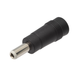 ADAPTADOR JACK DC 5.5x2.1mm MACHO - 5.5x2.5mm HEMBRA RECTO