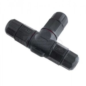 CONECTOR IP68 ESTANCO L20 3 VÍAS EN T