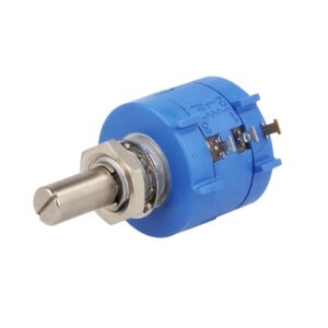 POTENCIÓMETRO MULTIVUELTA (10V) PANEL 3590S 10K Ohm 2W EJE 6.3mm