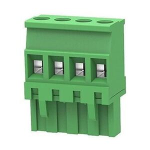 CLEMA HEMBRA RECTA 4 VIAS PASO 5.08mm.