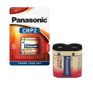 PILA ESPECIAL PANASONIC CRP2 LITIO 6V 1400mAh PACK 1U