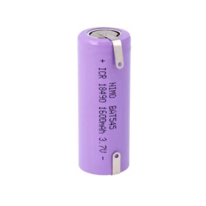 BATERÍA LITIO 3.7V 1600mAh IRC 18500-18490 T. SOLDAR