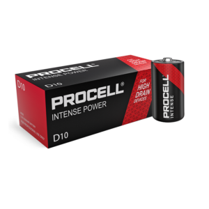 PILA INDUSTRIAL PROCELL 1.5V D (LR20) INTENSE CAJA 10U