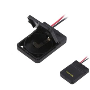 PORTAPILAS 1 PILA 2032 CON INTERRUPTOR + CABLE 0.15m