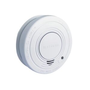 DETECTOR DE HUMOS FOTOELÉCTRICO 85dB PILA 9V