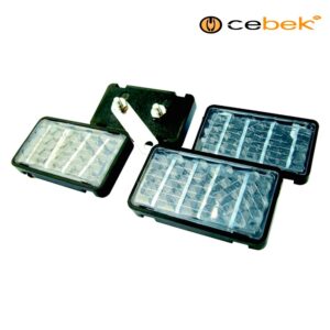 KIT CELULAS SOLARES (4P) 0.45V-100MA CEBEK C-0120