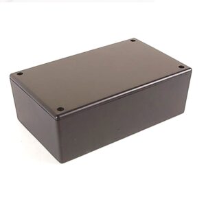 CAJA DE PLASTICO ABS 160X95X55MM NEGRA