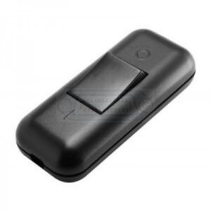 INTERRUPTOR BALANCÍN ON-OFF (2Co) 2A/250V PASANTE NEGRO