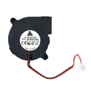 VENTILADOR DC 12V 0,32A DELTA 51X15MM 2H AIRE LATERAL