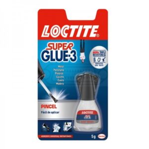 PEGAMENTO SUPER GLUE-3 PINCEL LIQUIDO 5GR.