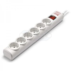 REGLETA ELÉCTRICA PROTECTORA 6 SALIDAS SPS SAFE 6