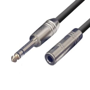 ALARGADOR JACK 6.35mm ESTÉREO MACHO - HEMBRA 10M