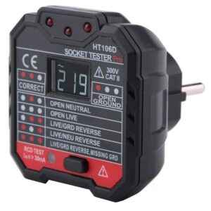 TESTER DIGITAL VERIFICACION DE FASE Y VOLTAJE