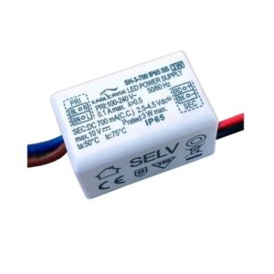 DRIVER LED IP65 2.5/4.5VDC 700mA EAGELRISE CORRIENTE CONSTANTE