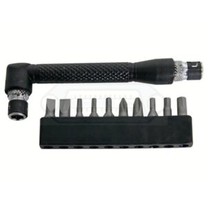 JUEGO DE PUNTAS CON SOPORTE TIPO L 10 PIEZAS