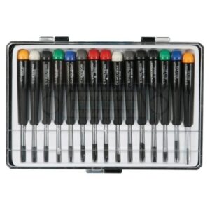 JUEGO DESTORNILLADORES 15 PIEZAS