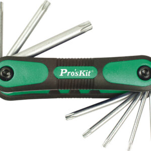 JUEGO DE 8 DESTORNILLADORES TORX PROSKIT HW-121L
