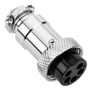 CONECTOR GX16 5P HEMBRA AEREA