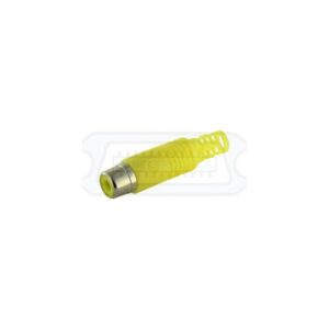 CONECTOR RCA HEMBRA PLÁSTICO AMARILLO