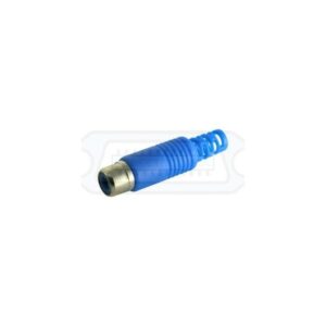 CONECTOR RCA HEMBRA PLÁSTICO AZUL