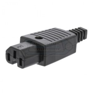 CONECTOR IEC 60320 C15 HEMBRA AÉREA 6A
