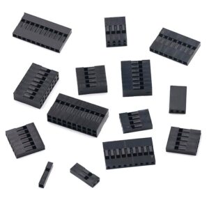 CONECTOR DUPONT 2.54mm 4P 2 FILAS ENGASTAR