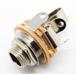 CONECTOR JACK 6.35mm HEMBRA ESTÉREO CHASIS
