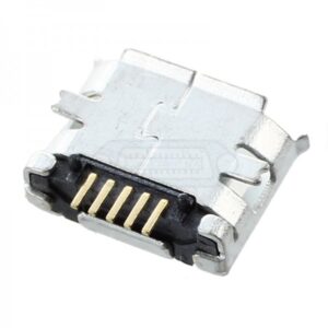 CONECTOR MICRO USB TIPO-B 5P HEMBRA 90º C.I.