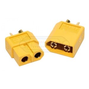 JUEGO CONECTORES XT60 M-H 60A ALTA POTENCIA