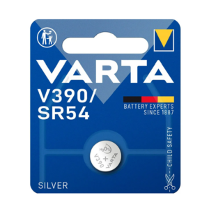 PILA BOTÓN VARTA V390 ÓXIDO DE PLATA 1.55V PACK 1U