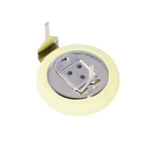 PILA BOTÓN CR1220 LITIO 3V PCB HORIZONTAL 2 PINES