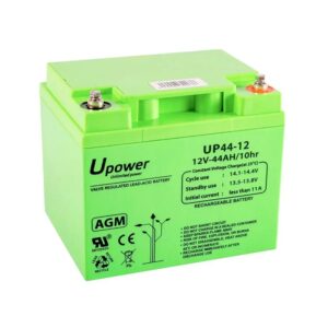 BATERÍA PLOMO AGM UPOWER 12V 44A (170x197x167)