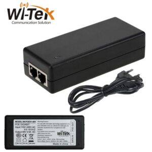 INYECTOR PoE GIGABIT 48V WI-TEK