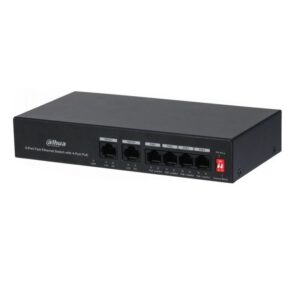 SWITCH ETHERNET 6P (4POE) 10/100MBPS DAHUA ESCRITORIO