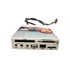 LECTOR BAHÍA 3.5" TARJETAS, AUDIO, SATA, USB, FIREWIRE