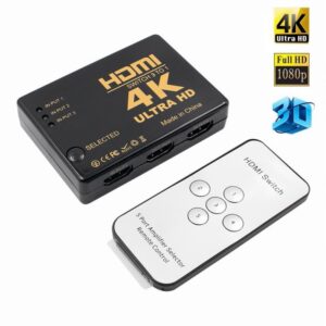CONMUTADOR HDMI 3 ENTRADAS x 1 SALIDA 1.4B 4K AUTOMÁTICO