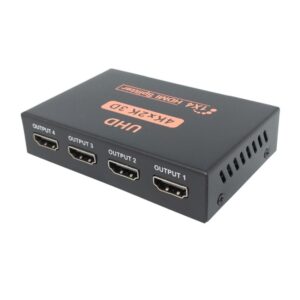 SPLITTER HDMI 1.4V 4 SALIDAS 4K&2K 1080P 3D