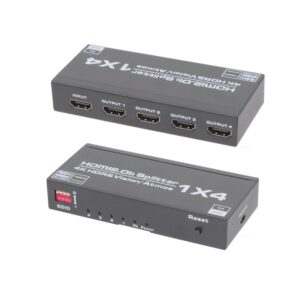 SPLITTER HDMI 2.0V 4 SALIDAS 4K@60Hz EDID HDCP 2.2