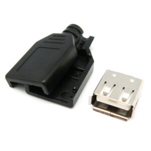 CONECTOR USB TIPO-A HEMBRA AÉREO