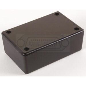CAJA PLÁSTICO ABS 85X55X30MM. NEGRO