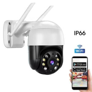 CÁMARA MOTORIZADA IP WIFI 5MPX IP66 APP iOS/ANDROID