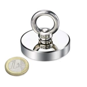 IMÁN DE NEODIMIO PESCA MAGNÉTICO Ø48mm 80Kg N52