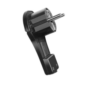 CLAVIJA RED SCHUKO EXTRAPLANA IP20 16A 3600W NEGRA