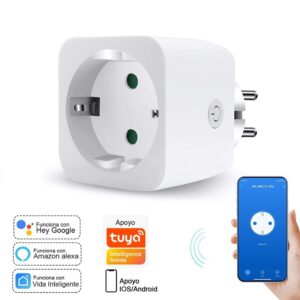 ENCHUFE INTELIGENTE WIFI 16A 3680W BLANCO