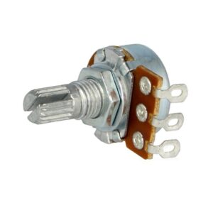 POTENCIÓMETRO PANEL LINEAL 100K METAL EJE MINI 6mm