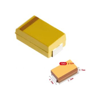 CONDENSADOR TÁNTALO SMD 10uF 35V CAJA D (2917)