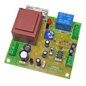 KIT TEMPORIZADOR 230V AC (0.1seg...24seg / 1seg...4min) CEBEK I-101